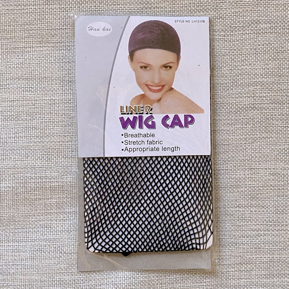 Liner Wig Cap Fishnet Black (New)
